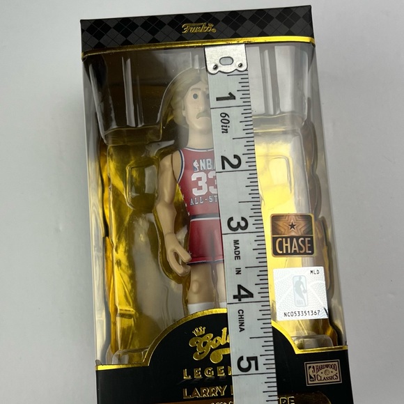 Larry Bird Boston Celtics Funko Gold NBA Legends 5" ALL STAR CHASE (Red) - Picture 2 of 6